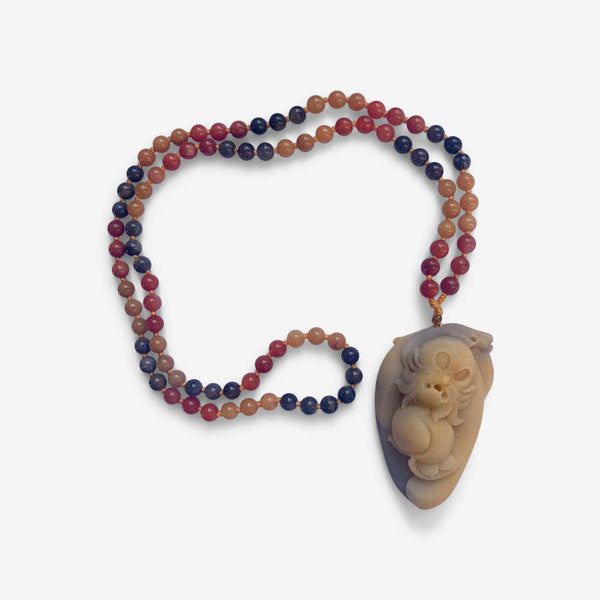 Protector Monkey - Jade Amulet