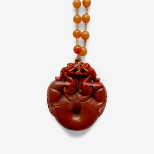 Red Jade Dragon – Amulet - shifuyanlei.myshopify.com
