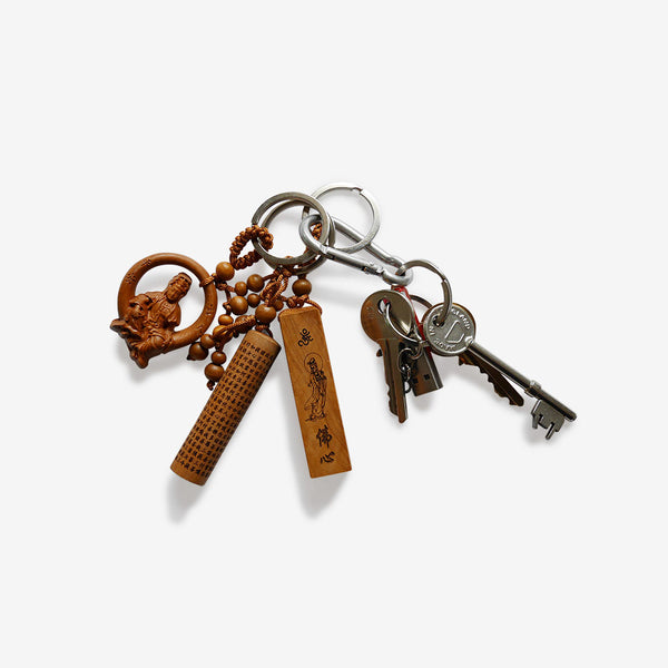 Diamond Sutra Key Ring - shifuyanlei.myshopify.com