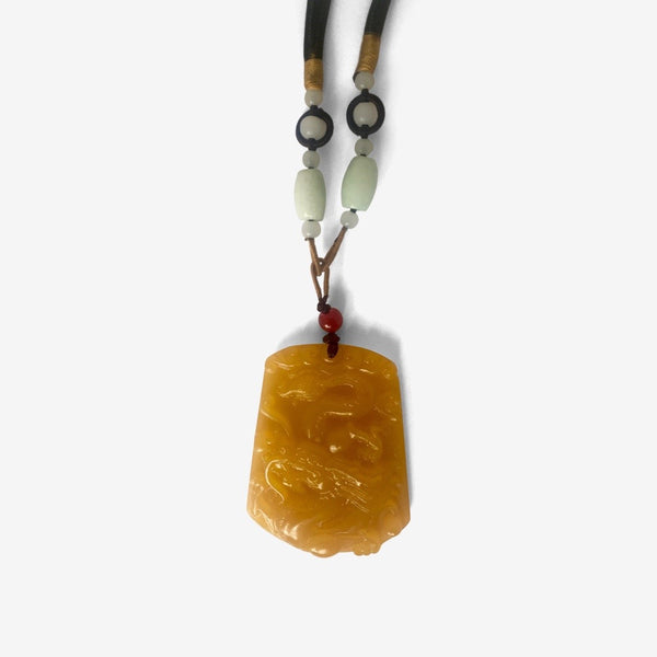 Imperial Yellow Jade Dragon – Amulet - shifuyanlei.myshopify.com