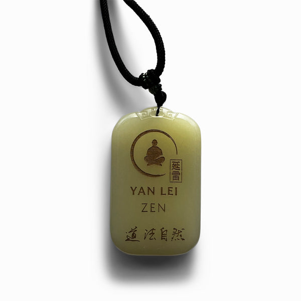 Zen Buddha Flow - Green Amulet