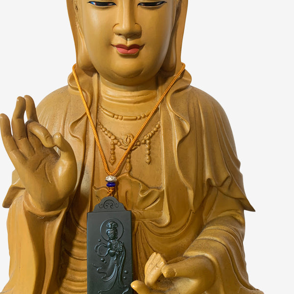 Buddha of Compassion – Jade Amulet - shifuyanlei.myshopify.com