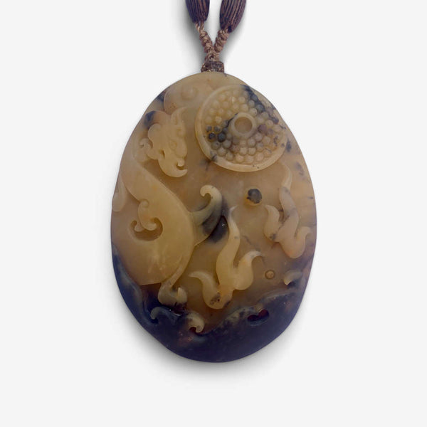 Regeneration Dragon –  Gobi Jade Amulet