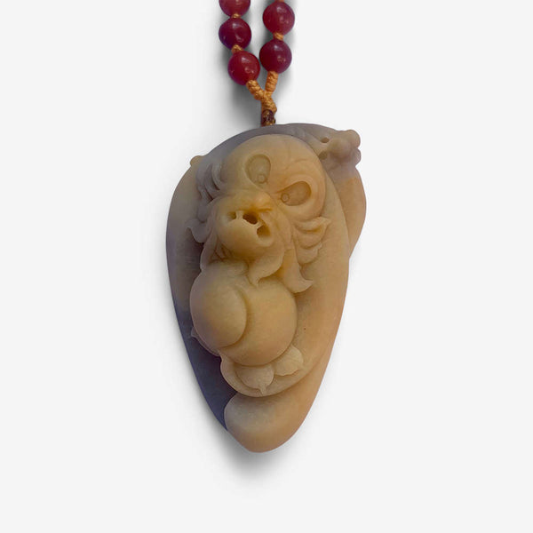 Protector Monkey - Jade Amulet