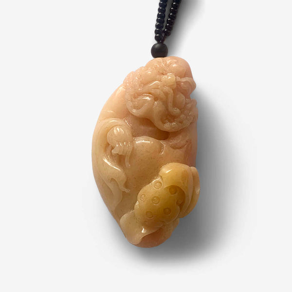 Wisdom Damo - Bodhidharma - Jade Stone
