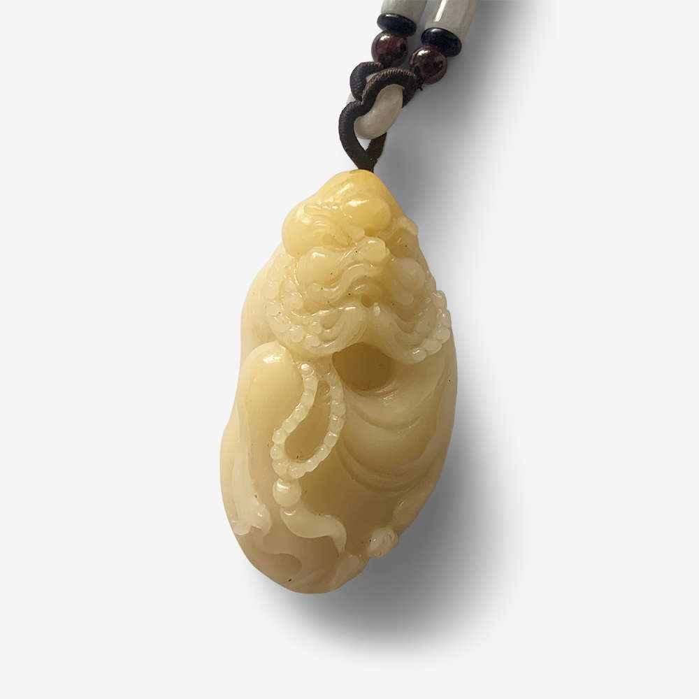 Meditation Damo - Bodhidharma - Jade Stone