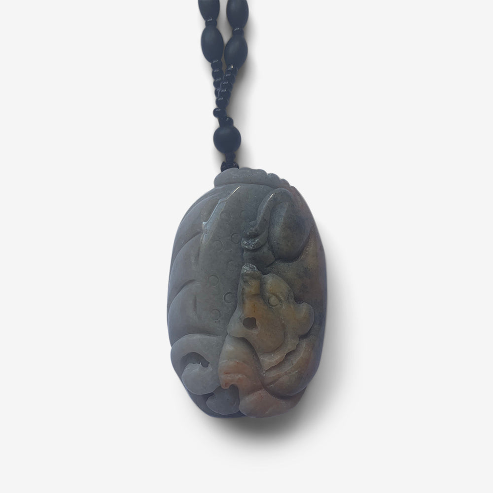 Fluid Tiger - Jade Amulet
