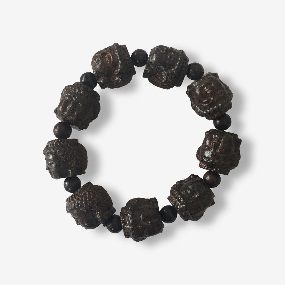 Serenity Buddha Wooden Wrist Mala - shifuyanlei.myshopify.com