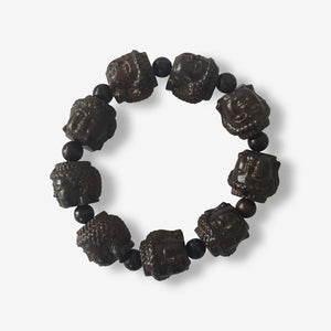 Serenity Buddha Wooden Wrist Mala - shifuyanlei.myshopify.com