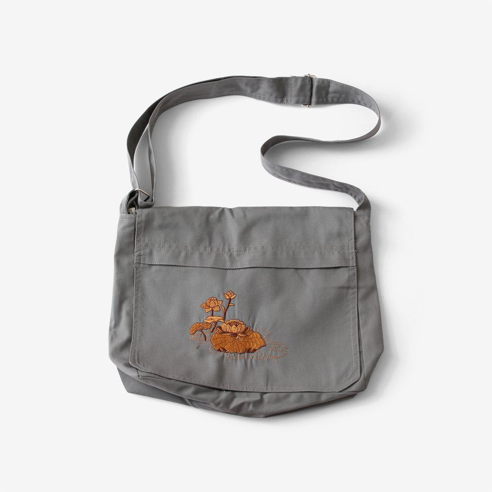 Lotus Satchel Buddha Bag - shifuyanlei.myshopify.com