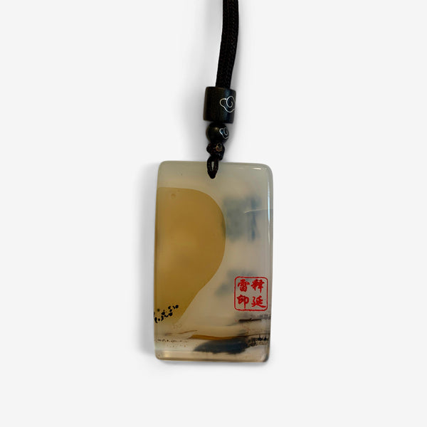 Zen Heart - Agate Amulet - shifuyanlei.myshopify.com
